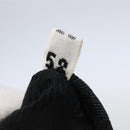 PRADA Shoulder Bag Nylon Leather Black Silver Auth 152167-12