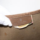 GUCCI GG Supreme Web Sherry Line Tote Bag PVC Beige 39 02 003 Auth 152169-15