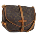 LOUIS VUITTON Monogram Saumur 30 Shoulder Bag M42256 LV Auth 152170-1