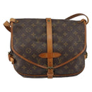LOUIS VUITTON Monogram Saumur 30 Shoulder Bag M42256 LV Auth 152170-13
