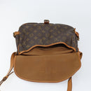 LOUIS VUITTON Monogram Saumur 30 Shoulder Bag M42256 LV Auth 152170-27