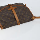 LOUIS VUITTON Monogram Saumur 30 Shoulder Bag M42256 LV Auth 152170-6