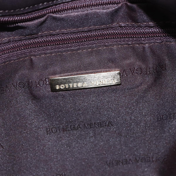 BOTTEGA VENETA Shoulder Bag Canvas Beige Auth 152172