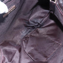 BOTTEGA VENETA Shoulder Bag Canvas Beige Auth 152172-11