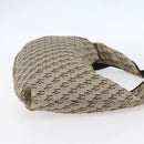 BOTTEGA VENETA Shoulder Bag Canvas Beige Auth 152172-4