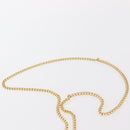 MCM Logogram Vicetos Shoulder Bag PVC Leather Brown Gold Auth 152173-15