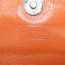 MCM Logogram Vicetos Shoulder Bag PVC Leather Brown Gold Auth 152173-9