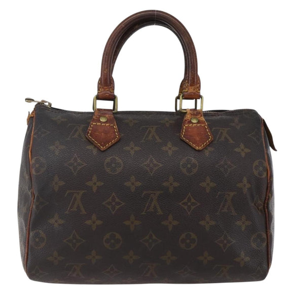 LOUIS VUITTON Monogram Speedy 25 Hand Bag M41528 LV Auth 152175