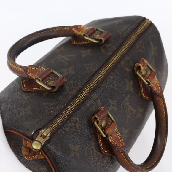 LOUIS VUITTON Monogram Speedy 25 Hand Bag M41528 LV Auth 152175