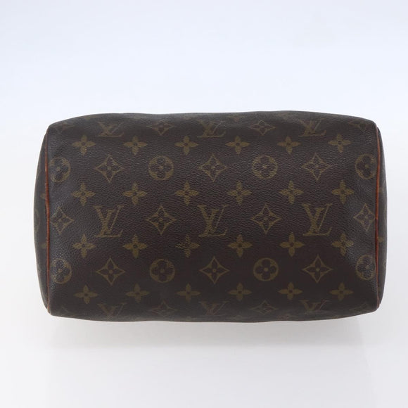 LOUIS VUITTON Monogram Speedy 25 Hand Bag M41528 LV Auth 152175