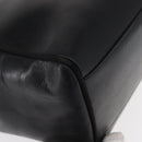 Salvatore Ferragamo Shoulder Bag Leather Gold Black Auth 152176-9