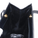 Salvatore Ferragamo Shoulder Bag Leather Gold Black Auth 152176-18