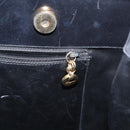 Salvatore Ferragamo Shoulder Bag Leather Gold Black Auth 152176-19