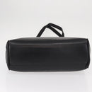 Salvatore Ferragamo Shoulder Bag Leather Gold Black Auth 152176-5