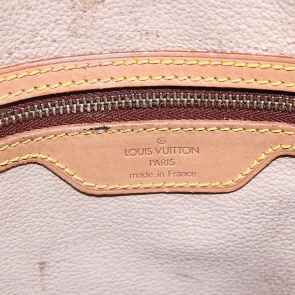 LOUIS VUITTON Monogram Bucket GM Shoulder Bag M42236 LV Auth 152177