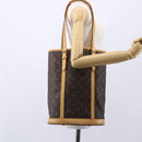 LOUIS VUITTON Monogram Bucket GM Shoulder Bag M42236 LV Auth 152177-22