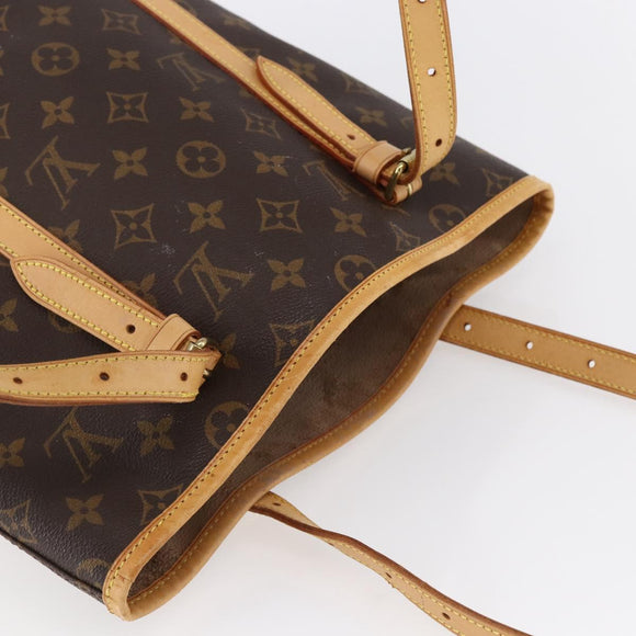 LOUIS VUITTON Monogram Bucket GM Shoulder Bag M42236 LV Auth 152177