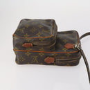 LOUIS VUITTON Monogram Taiga Shoulder Bag 3 Set Epicea LV Auth 152178-19