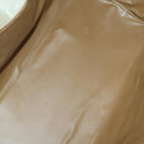 CELINE Macadam Canvas Boston Bag PVC Beige Gold Auth 152180-11