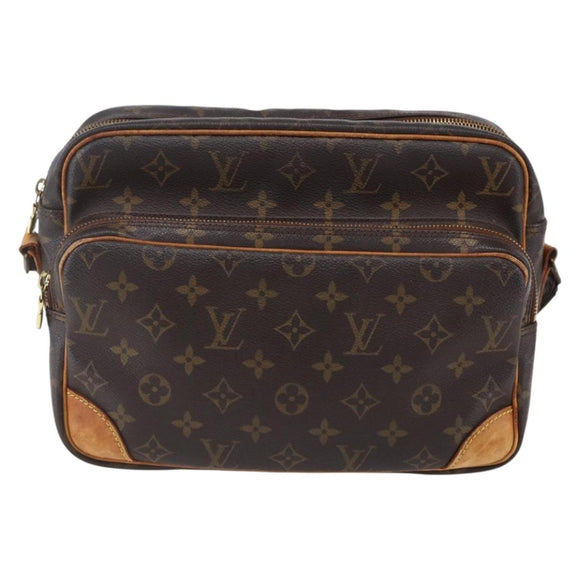LOUIS VUITTON Monogram Nile Shoulder Bag M45244 LV Auth 152182