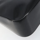 Christian Dior Shoulder Bag Leather Black Gold Auth 152185-16