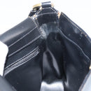 Christian Dior Shoulder Bag Leather Black Gold Auth 152185-18