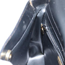 Christian Dior Shoulder Bag Leather Black Gold Auth 152185-19