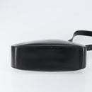 Christian Dior Shoulder Bag Leather Black Gold Auth 152185-5