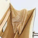 Salvatore Ferragamo Hand Bag Leather White Silver Auth 152186-18