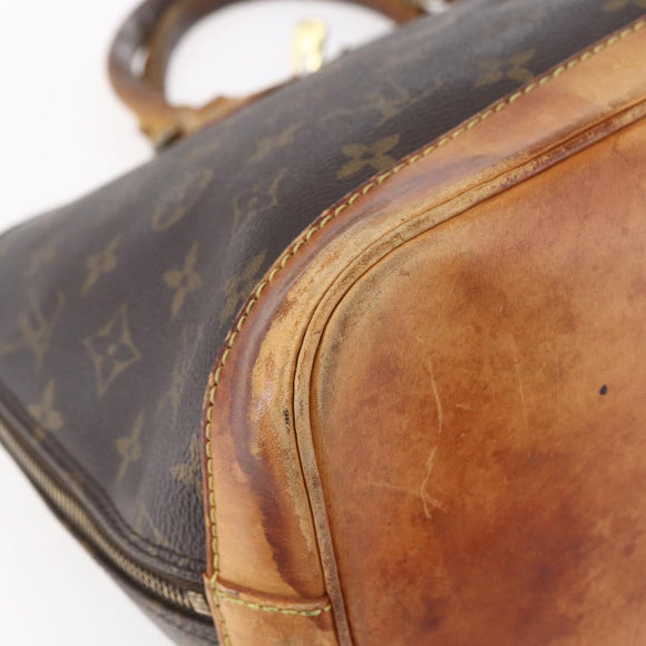 LOUIS VUITTON Monogram Alma Hand Bag M51130 LV Auth 152192