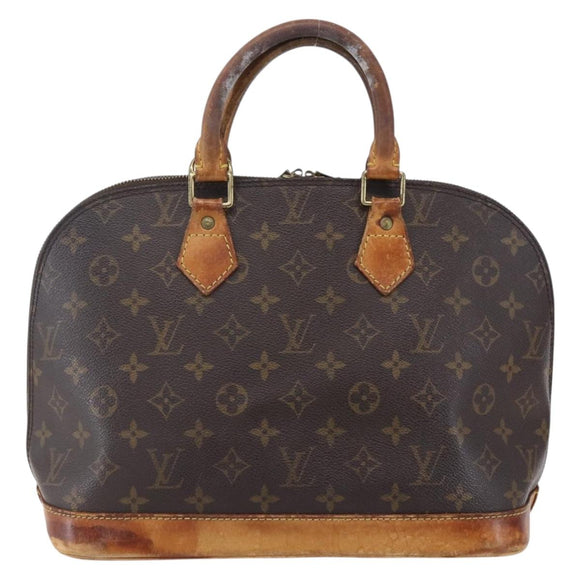 LOUIS VUITTON Monogram Alma Hand Bag M51130 LV Auth 152192