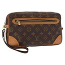 LOUIS VUITTON Monogram Marly Dragonne GM Clutch Bag M51825 LV Auth 152200-1