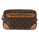 LOUIS VUITTON Monogram Marly Dragonne GM Clutch Bag M51825 LV Auth 152200-13