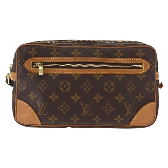 LOUIS VUITTON Monogram Marly Dragonne GM Clutch Bag M51825 LV Auth 152200A