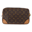 LOUIS VUITTON Monogram Marly Dragonne GM Clutch Bag M51825 LV Auth 152200-2
