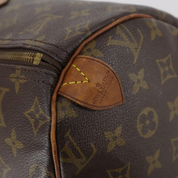 LOUIS VUITTON Monogram Speedy 40 Hand Bag M41522 LV Auth 152201