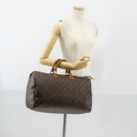 LOUIS VUITTON Monogram Speedy 40 Hand Bag M41522 LV Auth 152201