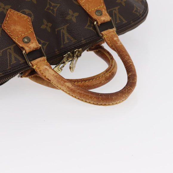 LOUIS VUITTON Monogram Alma Hand Bag M51130 LV Auth 152203