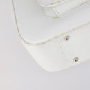 GUCCI Hand Bag Leather 2way White 000 2058 0307 5 Auth 152204-13