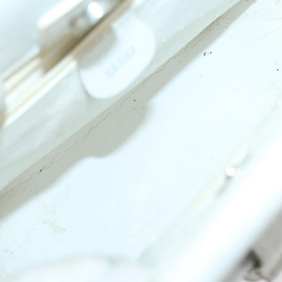 GUCCI Hand Bag Leather 2way White 000 2058 0307 5 Auth 152204