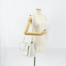 GUCCI Hand Bag Leather 2way White 000 2058 0307 5 Auth 152204-24