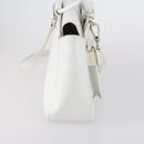 GUCCI Hand Bag Leather 2way White 000 2058 0307 5 Auth 152204-5