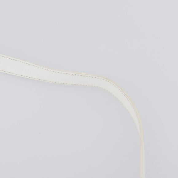 GUCCI Hand Bag Leather 2way White 000 2058 0307 5 Auth 152204