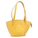 LOUIS VUITTON Epi Saint Jacques Poignees Long Bag Yellow M52339 LV Auth 152206-1
