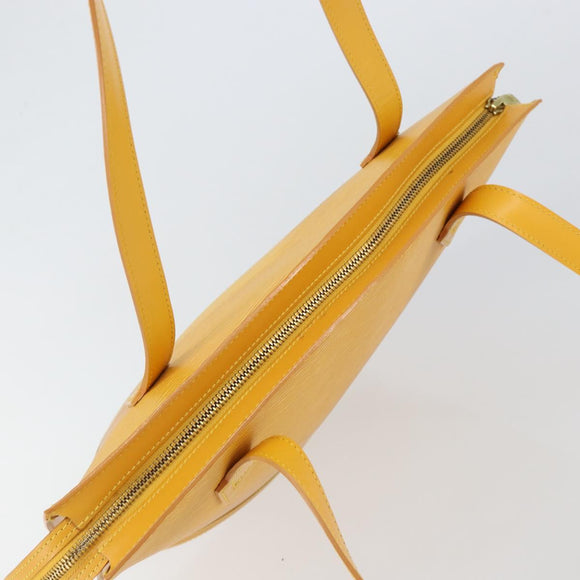 LOUIS VUITTON Epi Saint Jacques Poignees Long Bag Yellow M52339 LV Auth 152206