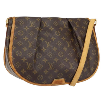 LOUIS VUITTON Monogram Menilmontant MM Shoulder Bag M40473 LV Auth 152208