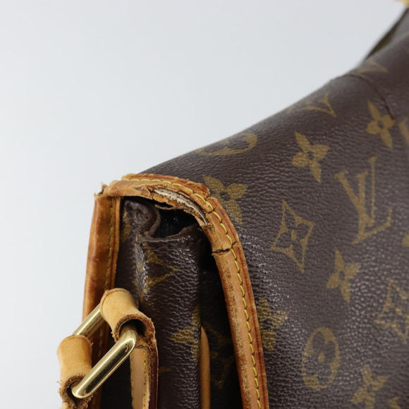 LOUIS VUITTON Monogram Menilmontant MM Shoulder Bag M40473 LV Auth 152208