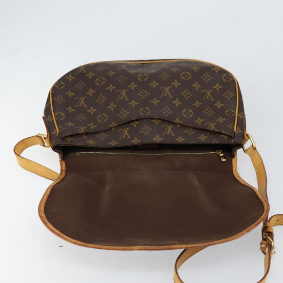 LOUIS VUITTON Monogram Menilmontant MM Shoulder Bag M40473 LV Auth 152208