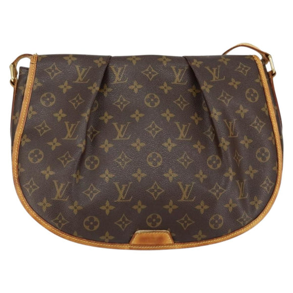 LOUIS VUITTON Monogram Menilmontant MM Shoulder Bag M40473 LV Auth 152208