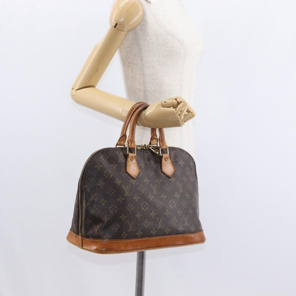 LOUIS VUITTON Monogram Alma Hand Bag M51130 LV Auth 152212